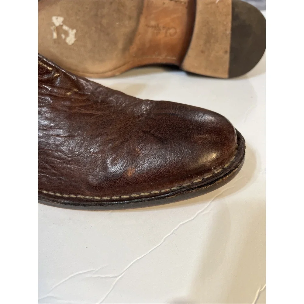 Cole Haan Brown Leather Chelsea Ankle Boots Men's SZ 13 C05564